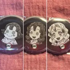 【鬼滅の刃】　甘露寺蜜璃　缶バッジ　2個セット　　幼少期　恋柱　柱ダイニング