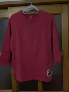 ピンク 長袖カットソー