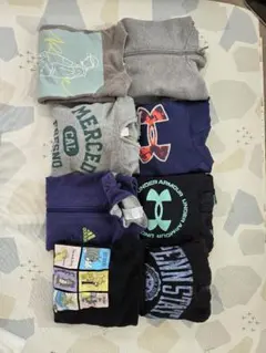 子ども服　パーカー、トレーナー　まとめ売り