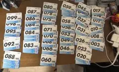 포켓몬 カード スタートデッキ100 デッキナンバーカード まとめセット