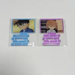 名探偵コナン ミニアクリルスタンド 江戸川コナン 灰原哀 2点セット