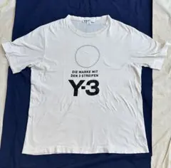☆Y-3☆ワイスリー☆シェイドサンデッドキュプラTシャツ☆ビッグロゴ 