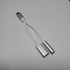 TypeC-3.5mmイヤホンジャック　アナログ変換+TypeC充電口