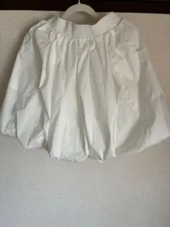 Dazy-Less ホワイト バルーンスカート S