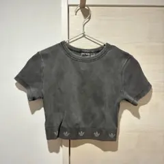 adidas アディダス リブ 半袖トップ
