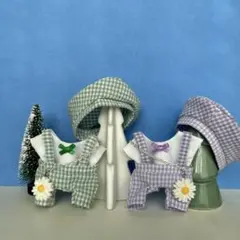 すのチル　チルぬい用　シャツ＆サロペット　あべふかセット