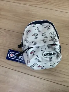新品　OUTDOOR スヌーピー ペンケース　ポーチ　リュック型ポーチ