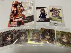 ウマ娘 キタサンブラック サトノダイヤモンド ステッカー カード アトレ ポスカ