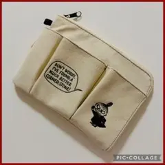 무민 L자 지퍼 파우치 리틀 미이 MOOMIN 파우치