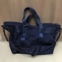 BRIEFING × BEAMS+ ミリタリートートバッグ ネイビー