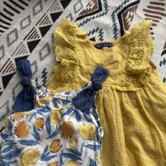 【難あり】ワンピース2枚セット 100cm