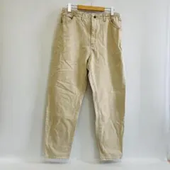【Lee/リー】メンズワークパンツ　ベージュ　Mサイズのサムネイル