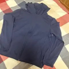 UNIQLO AIRism パーカー 140 ネイビー