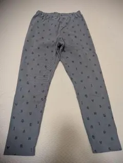 UNIQLO キッズ レギンス 120サイズ グレー