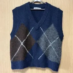 ZARA ニット　ベスト
