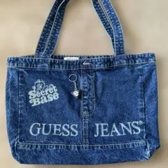 GUESS JEANS ❣️非売品デニムトートバッグとverdy キーホルダーのサムネイル