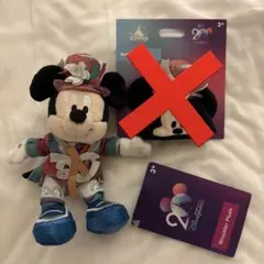 香港ディズニー　ミッキー　肩のせ