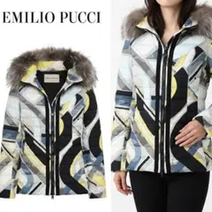 EMILIO PUCCI エミリオプッチ 幾何学模様 ダウンジャケット - メルカリ