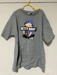 Betty Boop ベティーブープ Tシャツ グレー 4Lのサムネイル