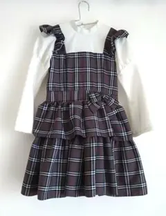 Catherine Cottage チェック柄ワンピース 140cm