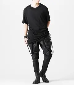 希少‼️JULIUS 23SS シャーリングオーバーTシャツ ユリウス rick 希少‼️JULIUS 23SS シャーリングオーバーTシャツ ユリウス rick