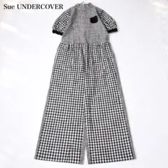 美品♡SueUNDERCOVER アンダーカバー ギンガムチェックジャンプスーツ