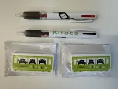 JR北海道　Kitaca ポールペン 修正テープ　新品　希少　非売品　2個セットのサムネイル