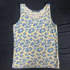 THE EMPORIUM 花柄 タンクトップ Mサイズのサムネイル