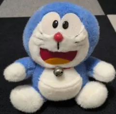 希少☆昭和レトロ】ドラえもん ぬいぐるみ 鈴付き DORAEMON 当時物