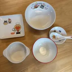 アンパンマン 食器セット プレート ボウル スプーン