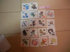 ポケモン デコキャラシール パンシール　⑦