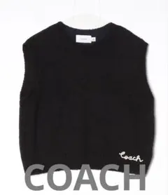 美品 COACH 無袖針織衫 L