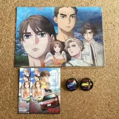 MFゴースト×MANAZURU クリアファイル　ポストカード　缶バッジ