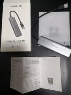 UGREEN USB-Cハブ 4ポート Type-C ハブ USB3.0 拡張