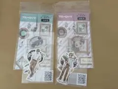 糸師凛　糸師冴flower crown ブルーロック アクキー　ステッカー