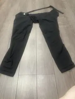 お祭り　黒　股引き
