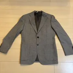 URBAN RESEARCH DOORSグレー系チェック柄テーラードジャケット