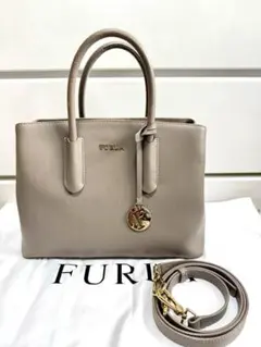 【美品】フルラ FURLA TESSA ハンドバッグ 2way ショルダーバッグ