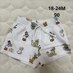 ZARA kids ハーフパンツ　ディズニー　90のサムネイル