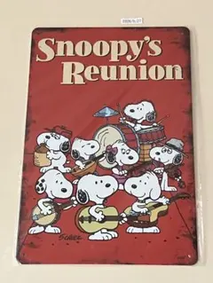PEANUTS スヌーピー ブリキ看板 インテリア