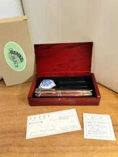 新品未使用品　印鑑ケース　ペンセット