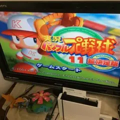 実況パワフルプロ野球11 超決定版　ゲームキューブ　起動確認済み