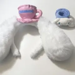 シナモロール　カチューシャ　リストバンド付き
