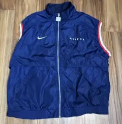 NIKE TEAM SPORTS ナイロンベスト ネイビー