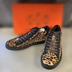 RAUDi メンズ スニーカー レオパード柄 サイズ42