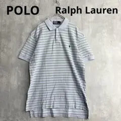 ♪ポロ　バイ　ラルフローレン　半袖　ボーダー　ポロシャツ　夏