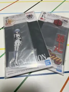 エヴァンゲリオン アクリルスタンド 2個セット