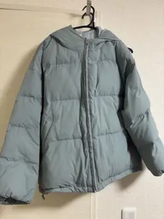earth music&ecology フード付きダウンジャケット L グレー