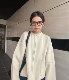 Bonjour Sagan ランタンスリーブブルゾン