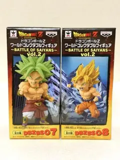 ドラゴンボール コレクタブル BATTLE OF SAIYANS ブロリー 悟空